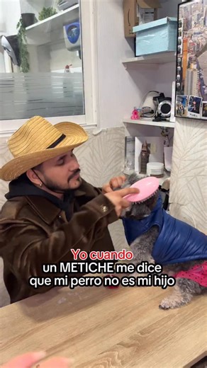 ¡Prra será tu descendencia! Es mi niña, mi hija🙂‍↕️ #dog #viral | Victor The Groomer