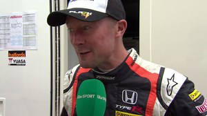 BTCC | EXCLUSIVE VIDEO: Gordon Shedden interview after race 2 here at Snetterton. Watch live on ITV4 now | BTCC