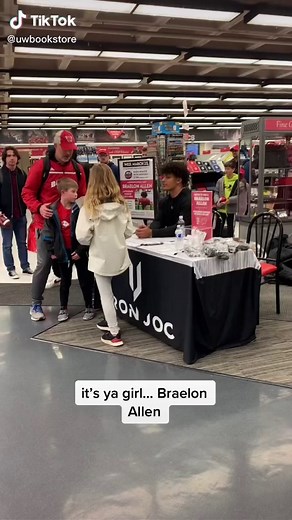 Meet Braelon Allen at University of Wisconsin Bookstore!