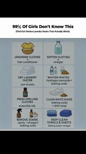 Find Out Genius Laundry Hacks That Actually Work #laundryhacks #cleaningtips #findouthowto