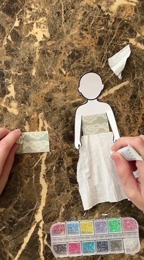 Free Paper Doll Template & Activity