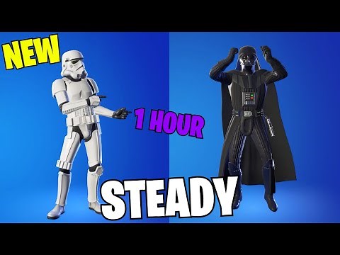 Fortnite Steady Emote 1 HOUR Dance! (ICON SERIES)