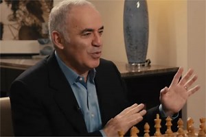 "24 Hours with Kasparov" - An interview with Ilya Levitov in "New in Chess Magazine" 7/2023