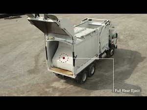 Front Loader Trash Trash — E-Z Pack Hercules