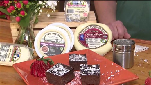 Cheese as sweet treats