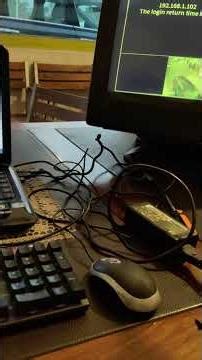 How to connect Tiandy Cameras to Router and DVR/NVR using IP address method Laptop/Computer. #tiandy