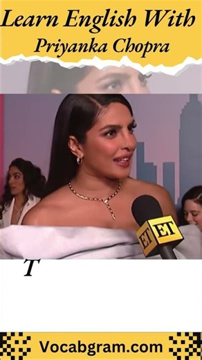 Reminisce Meaning - Learn English With Priyanka Chopra #vocabs #learnenglish #vocabbatch