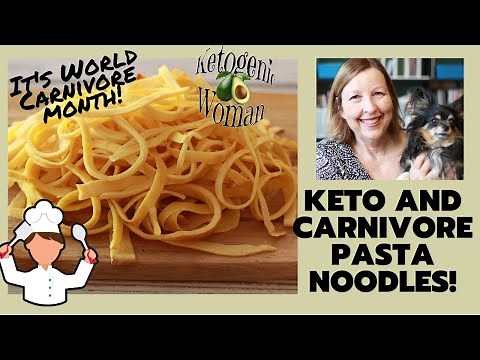 Keto Pasta Noodles - 4 Ingredient No Flour Keto Noodles Suitable for Carnivore Diet!