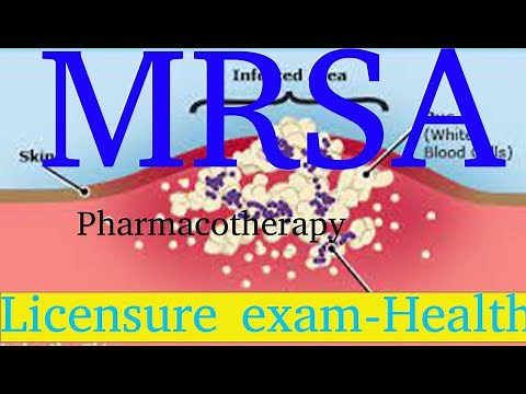 Methicillin-resistant Staphylococcus aureus (MRSA) | COC | Exam | pharmacotherapy |