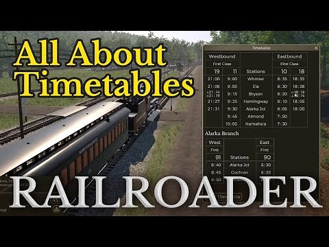Railroader Timetable Feature Overview - Experimental Branch
