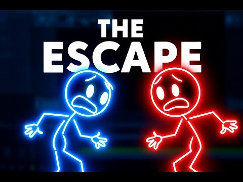 Stick Figures Come to Life: The Epic Escape from the Animation Studio!