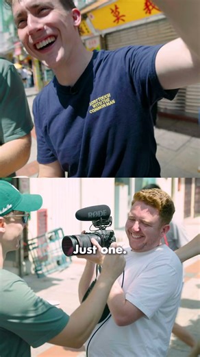 British try durian ice cream at Asian street market – surprising reactions!