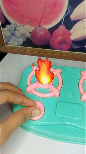 Satisfying with unboxing and review Miniature kitchen set toys #toys #viral #pinkkitchenset