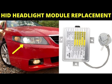 HOW TO REPLACE HID HEADLIGHT MODULE