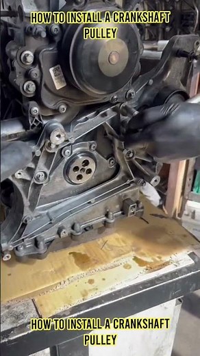 How to Install a Crankshaft Pulley