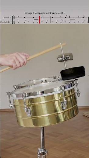 Timbales - Conga Comparsa var3 #shorts