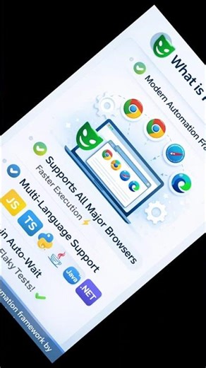 This tool is replacing Selenium #Playwright #QA #AutomationTesting ##TestAutomation #QATips #shorts
