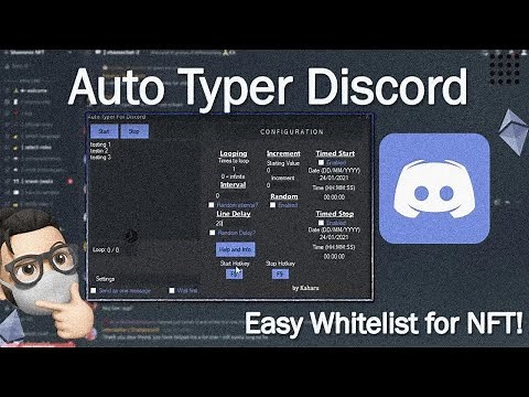 Auto Typer for Discord tutorial (WORKING)