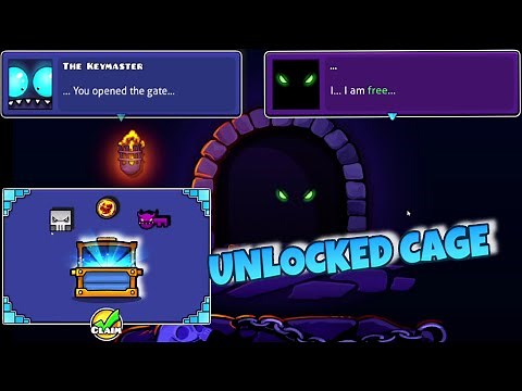 Unlock Cage In Dungeon (Monster Freed!) Geometry Dash