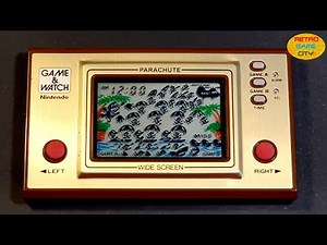 Nintendo Game & Watch, Handheld Parachute GAMEPLAY