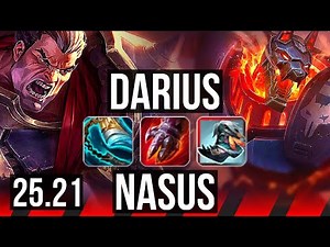 DARIUS vs NASUS (TOP) | 10 solo kills, 46k DMG, 16/2/6, Legendary | EUW Diamond | 25.21