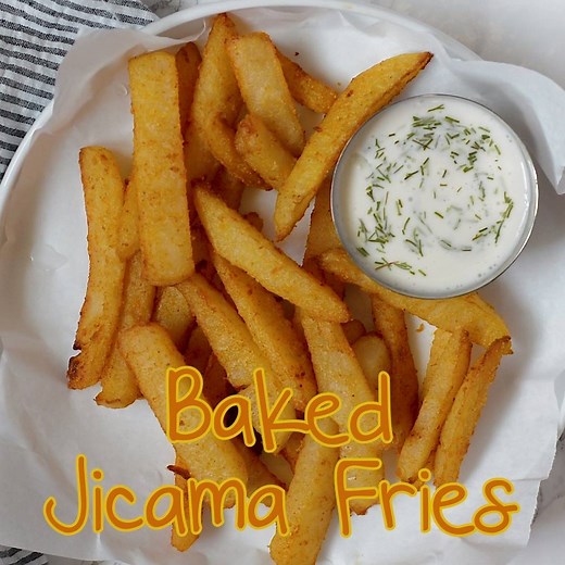 248K views · 1.3K reactions | Baked Jicama Fries Have you eaten Jicama? They are extremely low in calories and very good for digestion! Get the recipe here: https://healthiersteps.com/recipe/baked-jicama-fries/ | Healthier Steps | Facebook