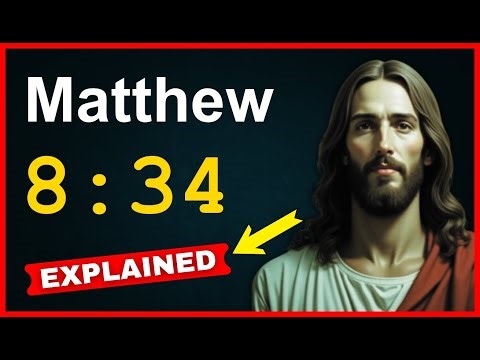 Matthew 8 Explained - The Authority of Jesus Over Disease, Demons, and Nature | Bible Study