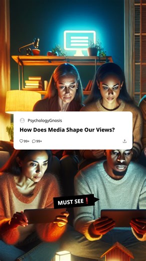 How Does Media Shape Our Views? #mediainfluence #psychology #fyp | views
