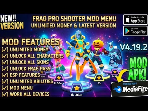 🚀 FRAG v4.19.2 MOD Menu: Max Abilities & All Characters! 🎮