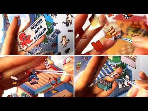 ASMR Sticker Peeling ✨ Perfect Sounds for True Fans