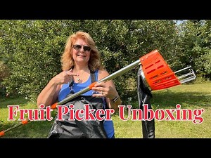 Fruit Picker Unboxing! Harvesting Your Backyard Bounty!