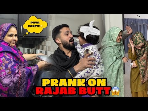 Finally Prank on Rajab Bhai🫢|| Payoo ka nashta with khalas🤤