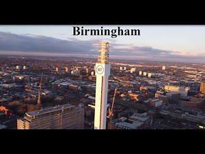 Birmingham City Centre 2023 - A 4k Drone Video