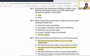 LEED Green Associate Exam Practice 2