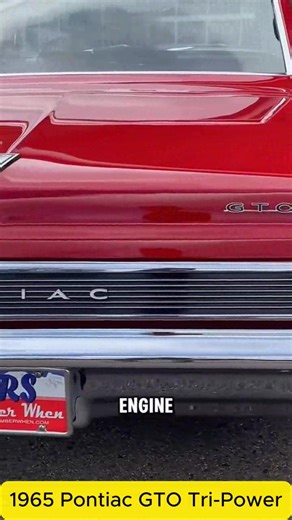 1.7K views · 73 reactions | 1965 Pontiac GTO Tri-Power | Teresa Treadwell | Facebook