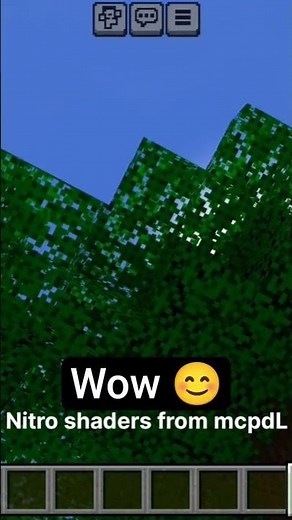 Install mcpdL and add in your game this shaders#minecraft #shorts#gaming edge