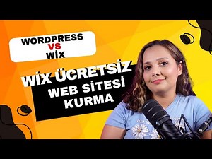 Wix ile Ücretsiz Web Sitesi Nasıl Kurulur?-Wix VS WordPress