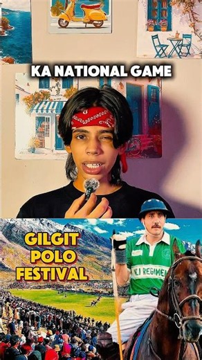 Polo is the national Game of Gilgit Baltistan