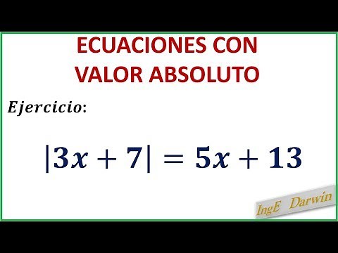 ABSOLUTE VALUE EQUATIONS / CLASS 2