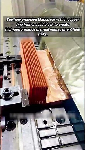 How Advanced Skiving Technology Makes Solid Copper Cooling Fins