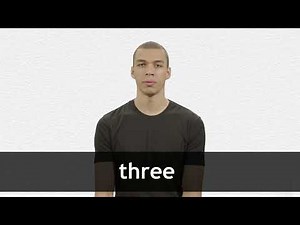 How to pronounce THREE in American English