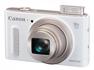 Canon PowerShot SX610 HS - Kompaktkamera mit 20,2 Megapixel und 18x Zoom für 141,99€ (statt 187€)