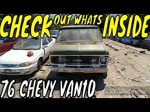 1976 Chevy Van 10 Junkyard Find