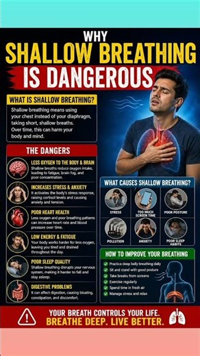 Why Shallow Breathing Is Dangerous (And How It Affects Your Body)
