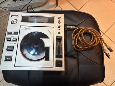 Gemini CDJ-15 Professional CD Player 2002 Vintage DJ. | eBay