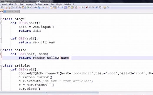 python-web.py开发入门——web.py的开发响应处理