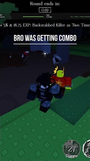 Bro getting back to back backstabs. Forsaken