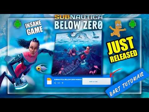 SUBNAUTICA BELOW ZERO MOBILE 2026 JUST RELEASED FOR ANDROID PHONES AND IT'S INSANE!!! [REVIEW]