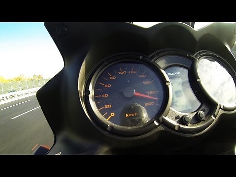 Suzuki V-Strom DL 650 0-100 km/h (0-60 mph) acceleration & Top Speed