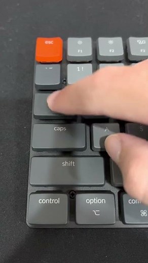 機械鍵盤Keychron K3 Tab按鍵故障